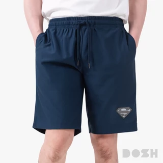 DOSH-UT MEN'S SHORTS SUPERMAN กางเกงขาสั้นผู้ชาย 2สี (น้ำเงินเข้ม-ดำ) 1FLSMS5002 (M-2XL)