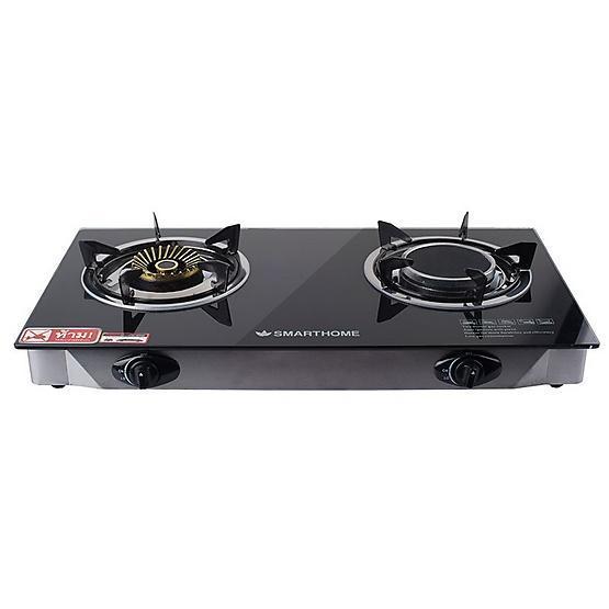 SMARTHOME เตาแก๊สสองหัว รุ่น SM-GA2H-01 รับประกัน3ปี