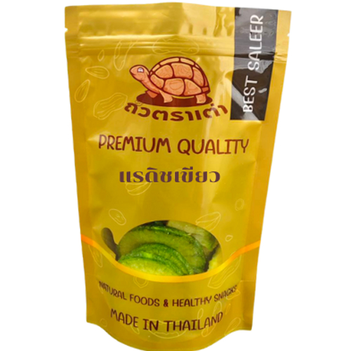 [ส่งด่วน] เรดิชเขียวอบกรอบ 250 กรัม | ผักอบกรอบ ขนมเฮลตี้ ไม่ทอด ไม่อมน้ำมัน กรอบ อร่อย พร้อมทาน