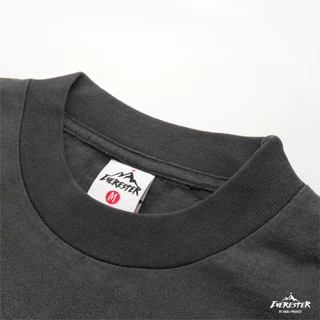 EVERESTER เสื้อคอฟิต วินเทจ เฟดเทาดำ Original Heavy Cotton 100% ฟอกนุ่ม เสื้อผ้า เสื้อยืดผู้ชาย FED