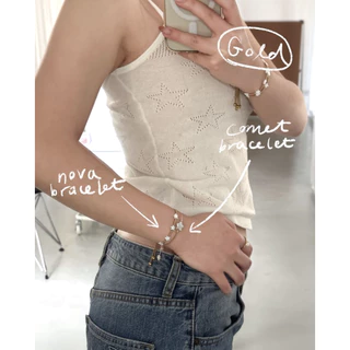 nice try studio - BlinkBlink Collection กำไลข้อมือไข่มุก ปรับไซส์ได้ กันน้ำ กันเหงื่อ