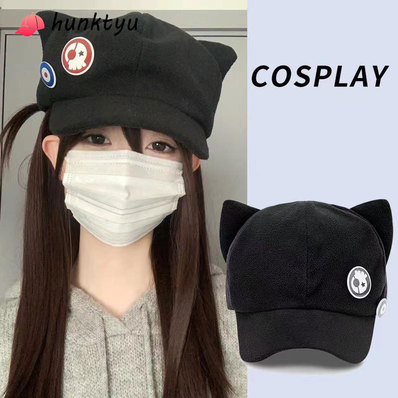 COD💕หูแมว หมวกเบสบอล การ์ตูน อะนิเมะ ยอดแหลม กันแดด คอสเพลย์ หวานและน่ารัก