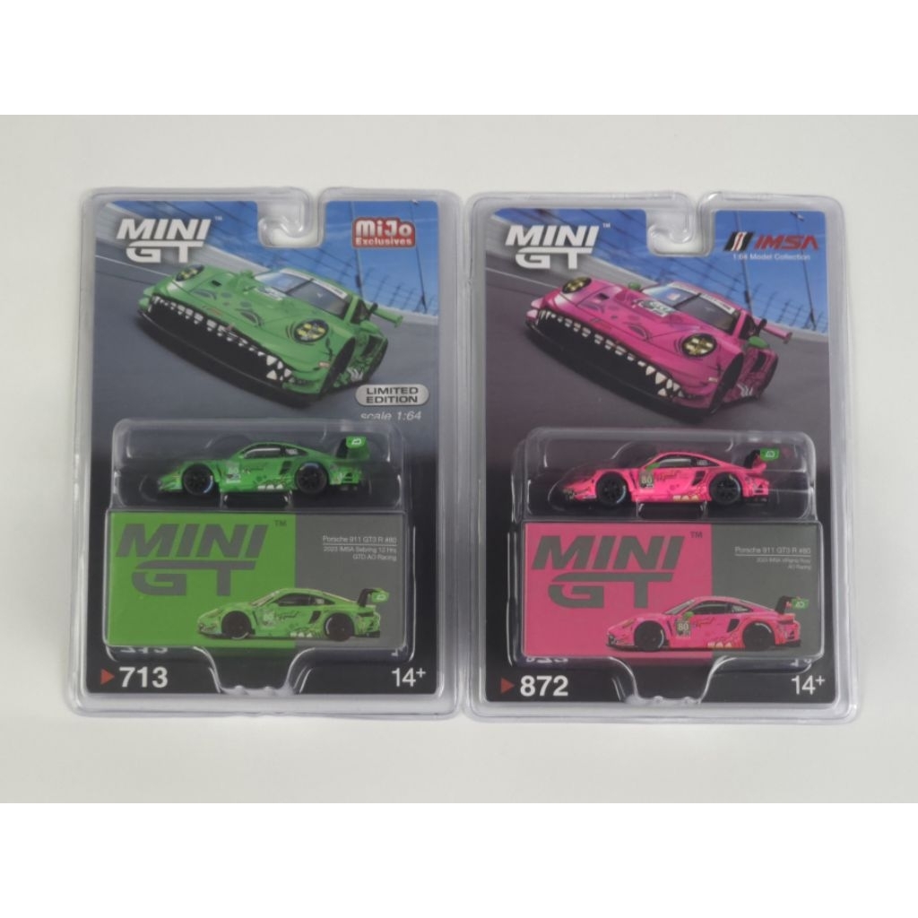 แพ๊คคู่ 1/64 Mini GT No.713 & Mini GT No.872