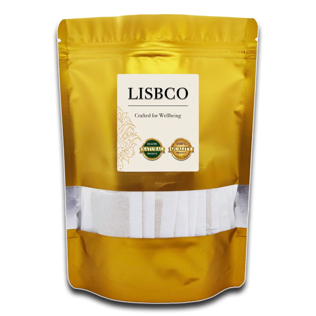 ชาตะไคร้ผสมขิง ซองชา 100 ชิ้น Lemongrass Ginger Herbal Tea 100 pcs Tea Bags ชาสมุนไพร เพื่อสุขภาพ