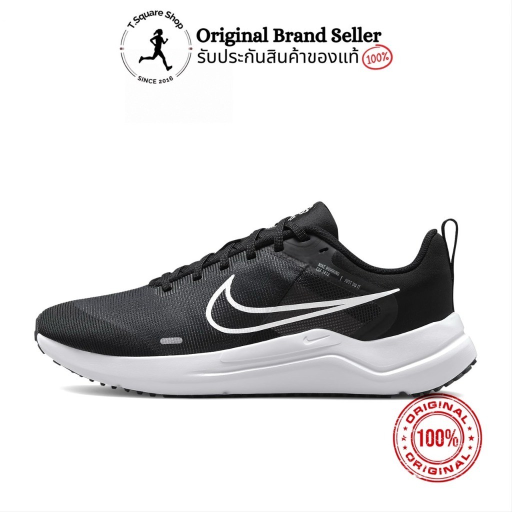 รองเท้า Nike รุ่น Downshifter 12 Men (DD9293-001) รองเท้าวิ่ง น้ำหนักเบา ใส่สบาย