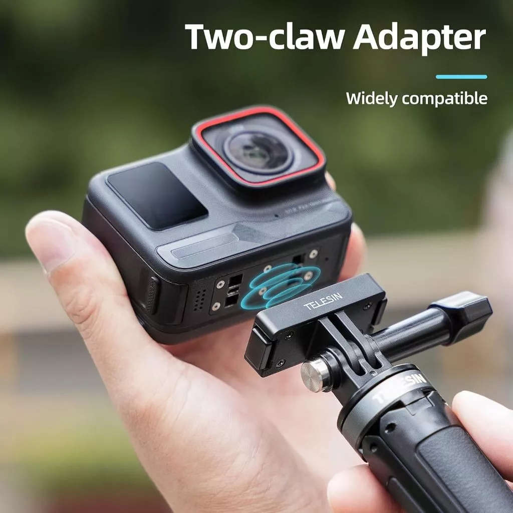 Telesin Insta360 X5 / X4Air / X4 / X3 / Ace / Ace Pro / Ace Pro 2 Adapter Magnetic Base Mount thumbnail 7