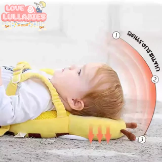 [สไตล์ฮอต] Love&Lullabies หมอนกันกระแทกเด็ก สำหรับเด็กหัดเดิน ป้องกันหัวกระแทก ลายน่ารัก ใส่สบาย น้ำหนักเบา