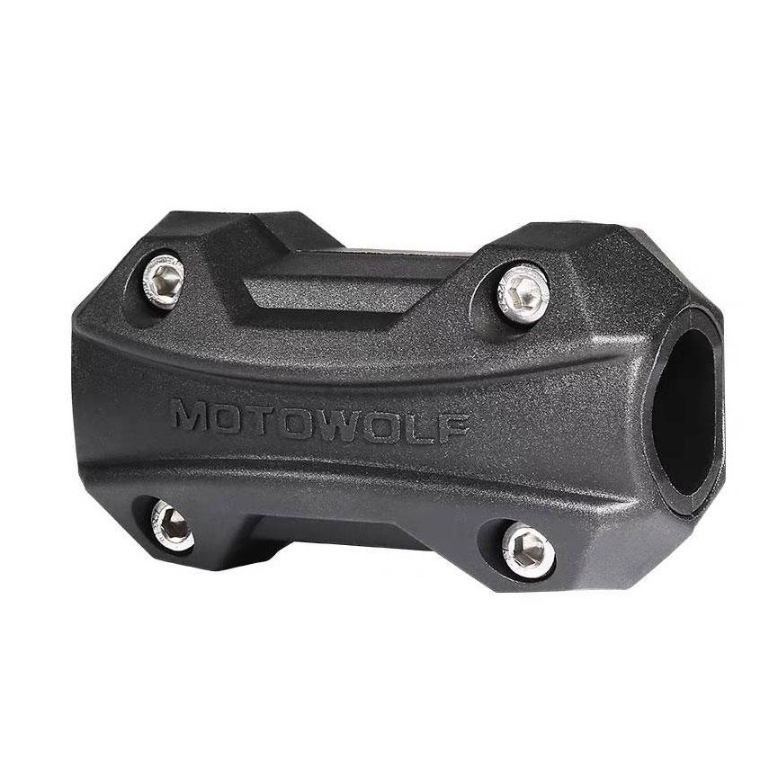 ประกับกันรอยแคชบาร์ MOTOWOLF กันล้มแคชบาร์ Bumper Protective Block(1ชิ้น) Crash Bar (XX63) - รูปที่ 4