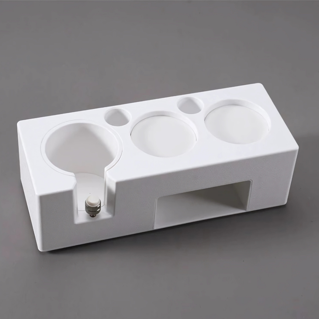 พร้อมส่ง! Tamper Holder แท่นวางด้ามชงกาแฟ กันลื่น แบบไม้และแบบพลาสติก ABS