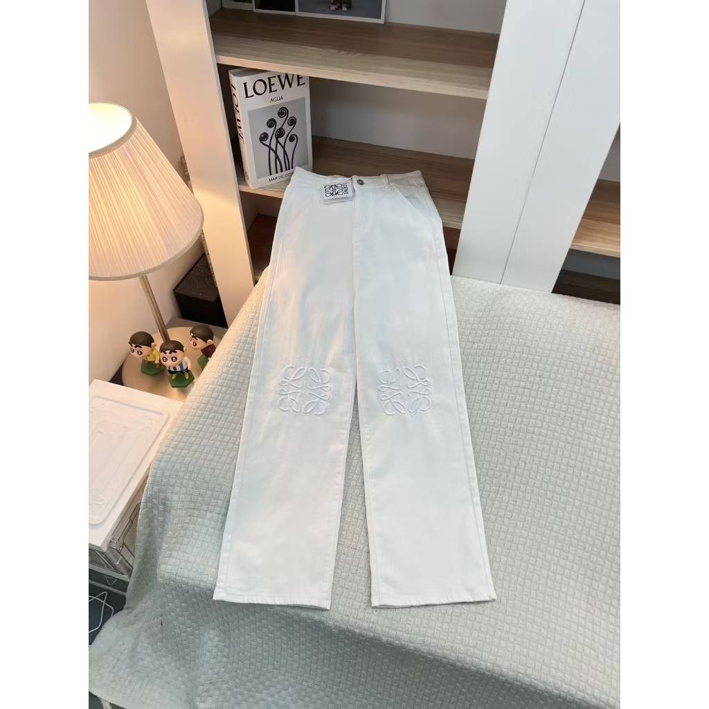 𝑵𝒆𝒘📍_🤍👖 กางเกงยีนส์ขากระบอก ป้าย Kimberry Store - Size: L ทรงสวย ผ้านิ่ม ยีนส์ยืด เหมาะกับทุกโอกาส 🩲