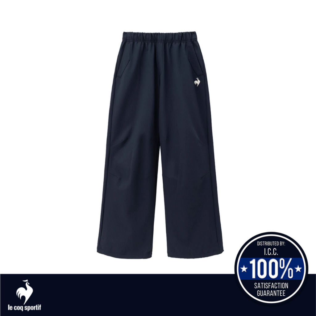 le coq sportif กางเกงขายาว LCS Plume Rib Cross Pants ผู้หญิง สีกรมท่า (กีฬา,เทนนิส,sport,lecoq)