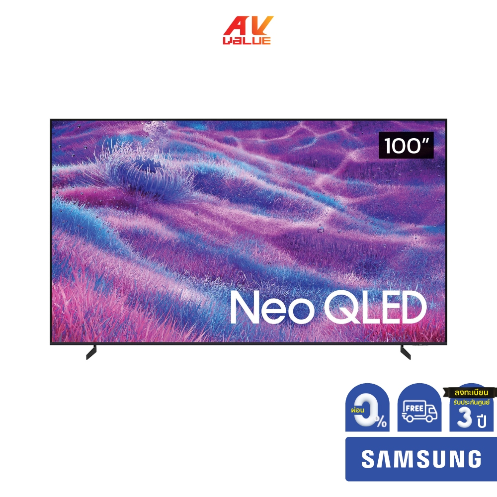 Samsung Neo QLED 4K TV รุ่น QA100QN80FAKXXT ทีวีขนาด 100 นิ้ว QN80F Series ( 100QN80F , 100QN80 ) **