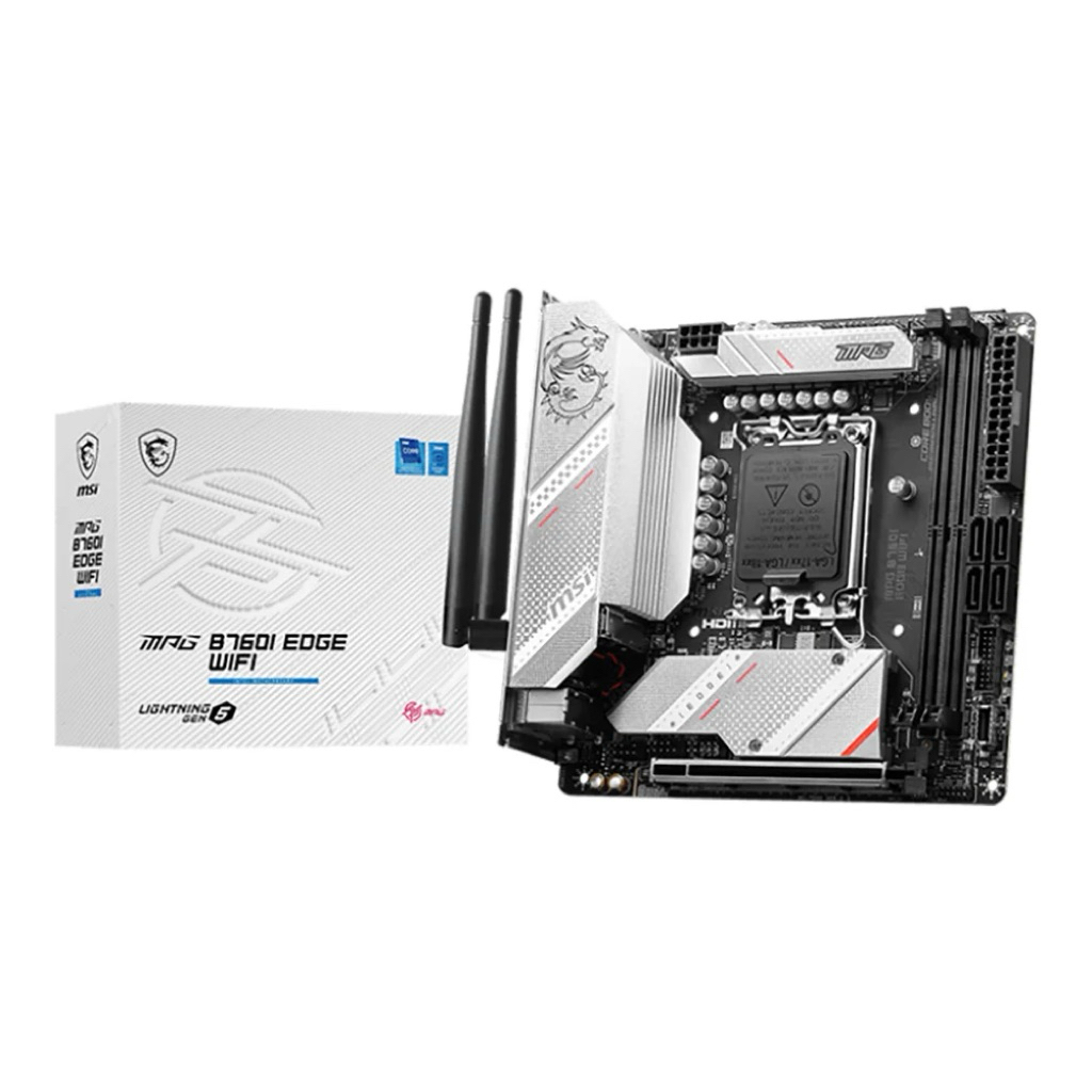 MSI MPG B760I EDGE WIFI - INTEL SOCKET 1700 DDR5 MINI-ITX