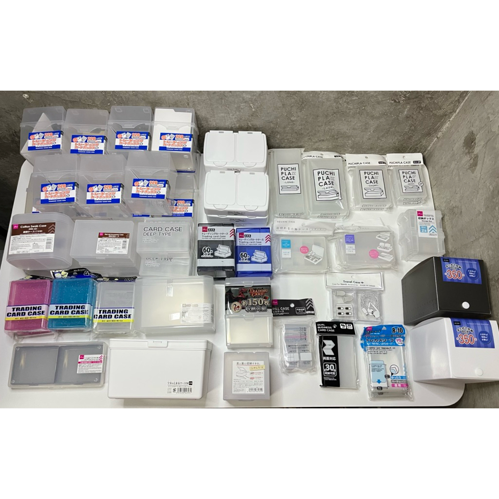 ✨พร้อมส่ง✨ กล่องไดโซะ กล่องการ์ด Daiso Trading Card ซองใส่การ์ด