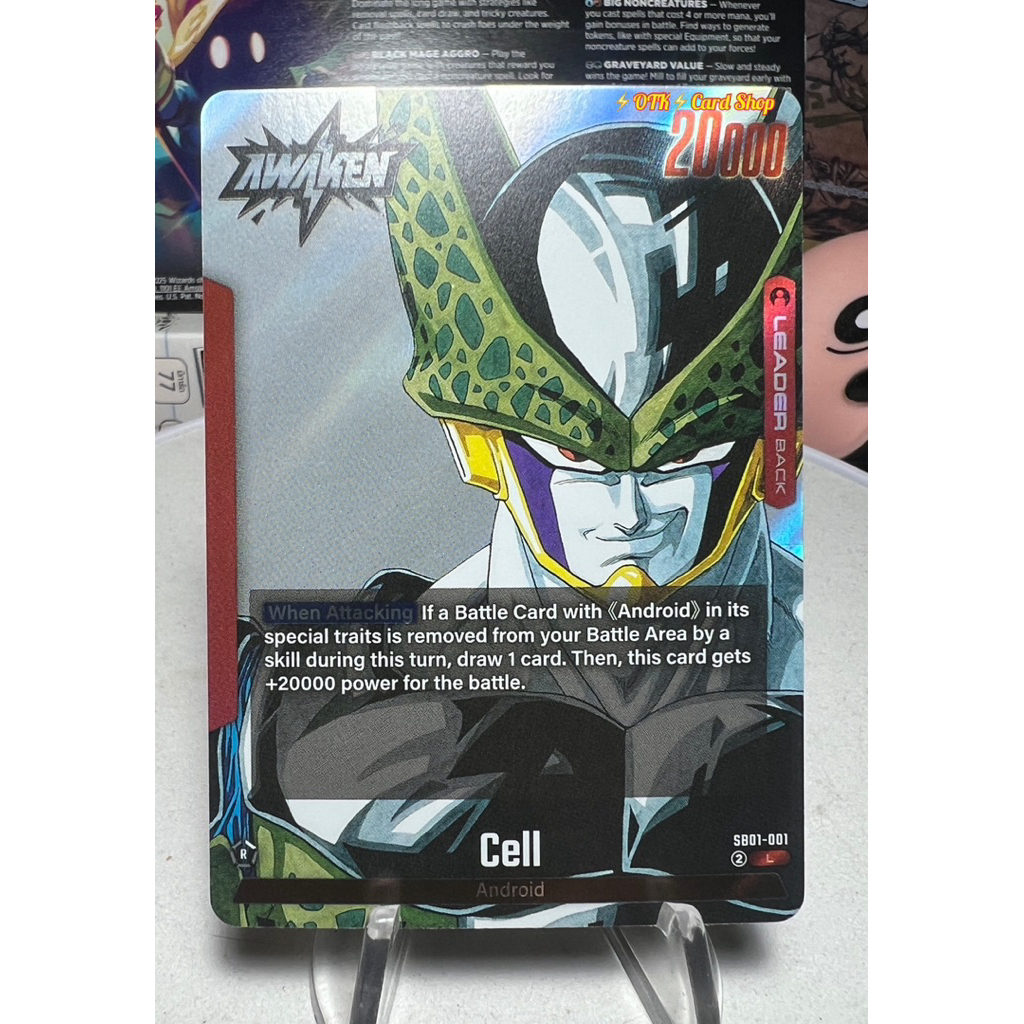 Dragonball Card Game Fusion World🇺🇸MANGA BOOSTER 01 [SB01] Eng. Edition Single Card Rarity:[PA]Leade