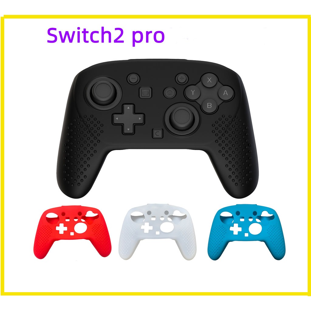 Nintendo Switch 2  Pro ซิลิโคนหุ้ม คอนโทรลเลอร์ ns2 pro ปลอกกันลื่นสัมผัสแบบจุดนูน