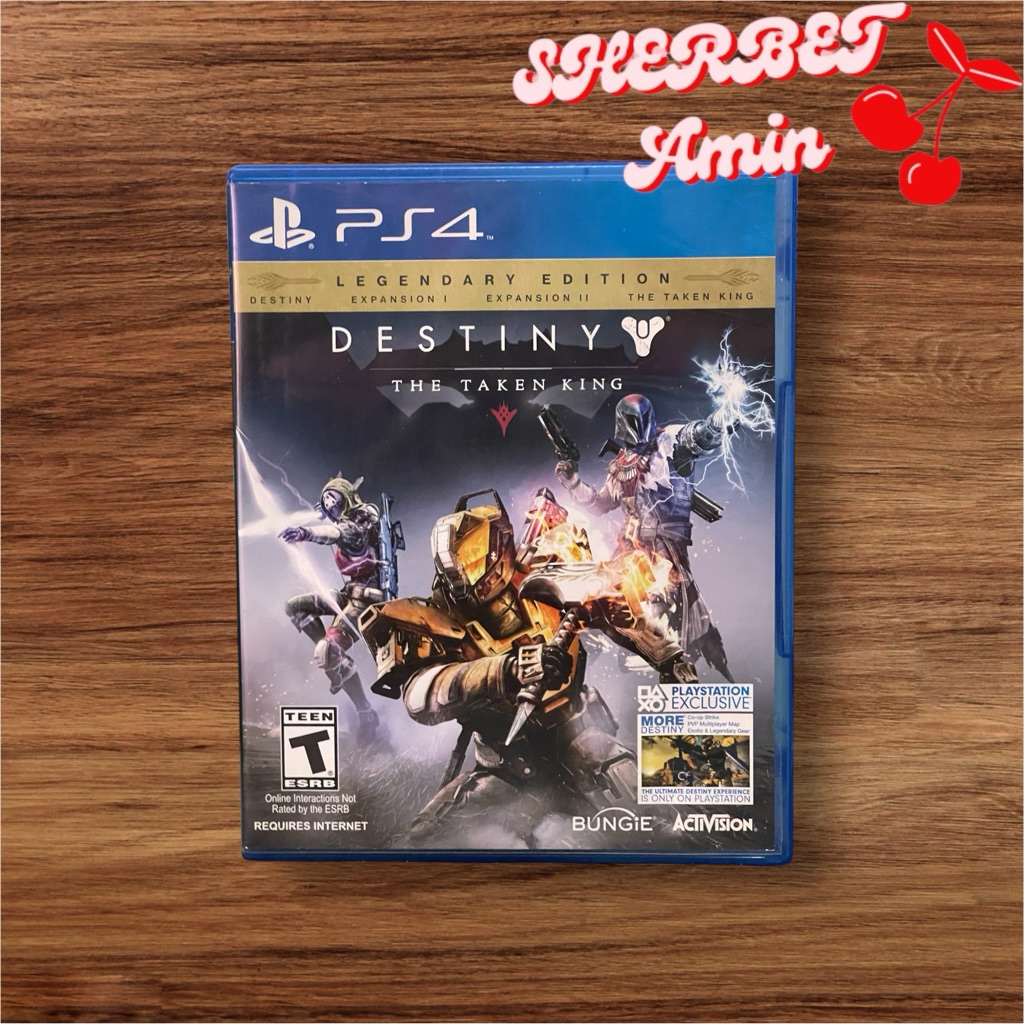 แผ่นเกม ps4 มือสอง / Destiny The Taken King / zone 3