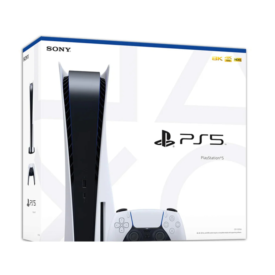 PS5 มือ2 ใส่แผ่น รุ่น CFI-1218A ไม่มีจอย หมดประกัน