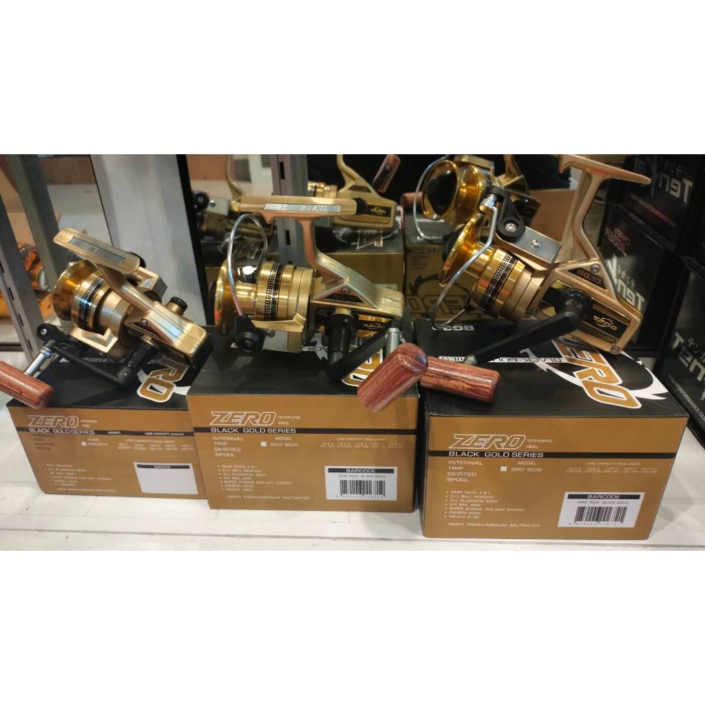รอกสปิน ZERO BG 15/20/30 GOLD BLACK GOLD SERIES
