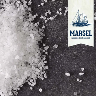 Marsel Zoutman from Belgium มาร์เซล เกลือทะเล เม็ดหยาบ Coarse Sea Salt 1kg. เกลือเพรสเซล โรยหน้าขนมอบ ชิโอะปัง