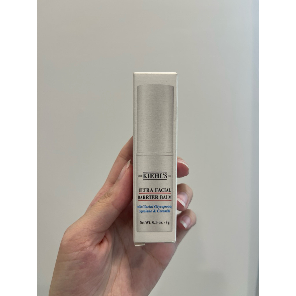 kiehl ultra facial barrier balm 9g mfg08/2023 บาล์มบำรุงผิวหน้าและลำคอ แท้พร้อมส่ง