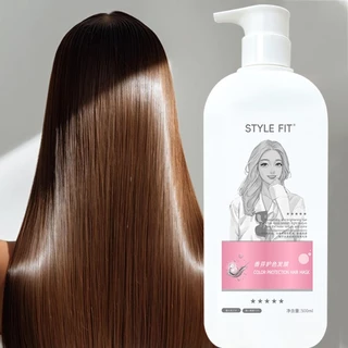 STYLE FITแชมพูและครีมนวดผม สูตรบำรุงผมเสียในทันที 500 มล.