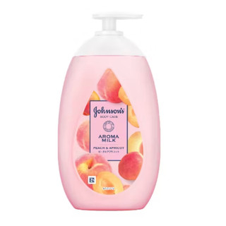 500 ml. ผลิต 04/25 Johnson Body Care Aroma Milk Peach & Apicot จอห์นสัน อโรม่ามิลค์ พีช แอนด์ แอพริคอต