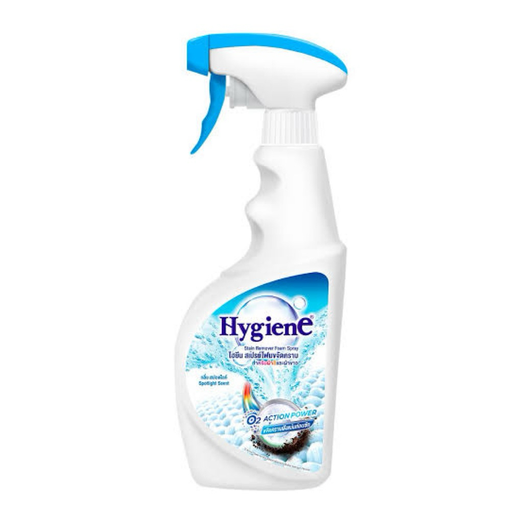 east Hygiene stain remover foam spray 500 ml. ไฮยีนสเปรย์โฟมขจัดคราบ