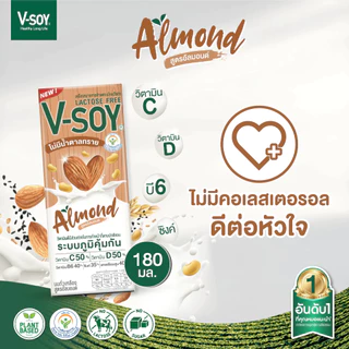 V-soy วีซอย นมถั่วเหลือง เพื่อสุขภาพ รวมทุกรสชาติ (ยกลัง 36 กล่อง)