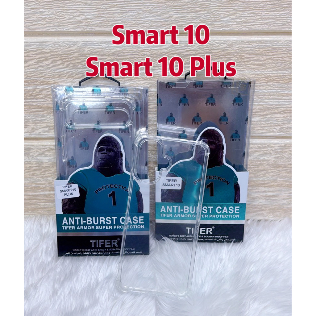ส่งจากไทย เคสคิงคอง สำหรับ Infinix Smart 10 Plus Smart 10 Smart 8 Smart 9 Hot 40 Hot 50iเคสใสกันกระเเทก ขอบนิ่มหลังแข็ง