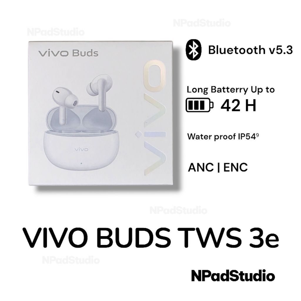 หูฟังบลูทูธ VIVO Buds TWS 3e