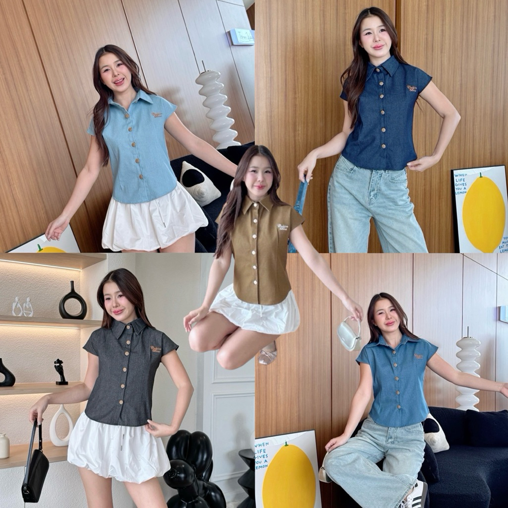 เสื้อผ้าแฟชั่นน่ารักๆๆงานป้ายCOOKIES BEAR •ᴥ•🎀🍒🌷🐻