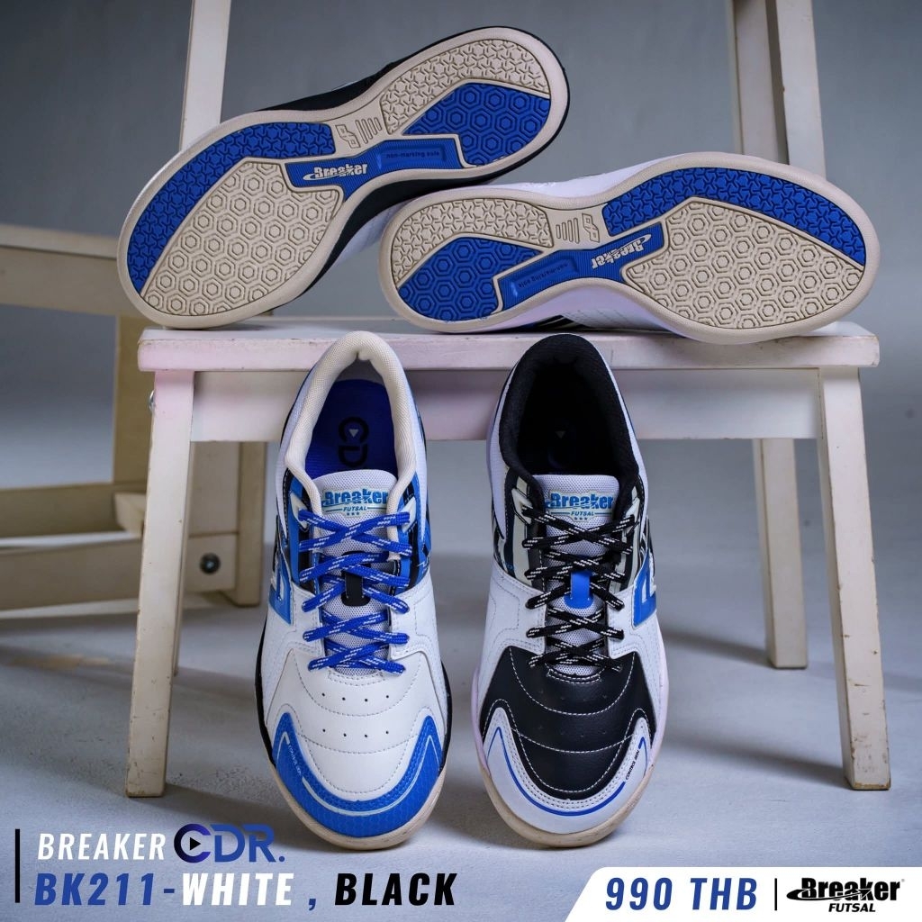 สินค้าลิขสิทธิ์[ของแท้100%]รองเท้าฟุตซอลเบรคเกอร์ BREAKER CDR5 BK211