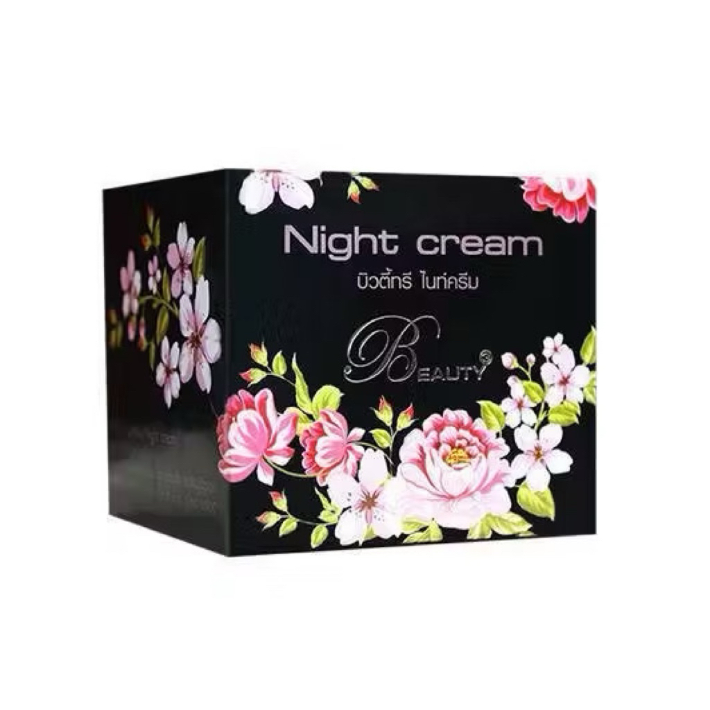 Beauty 3 Night cream ครีมบิวตี้ ทรี ครีมกลางคืน 5g (บิวตี้ทรีไนท์)