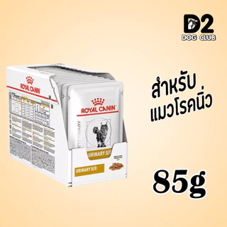 Royal canin urinary s/o cat pouch อาหารแมว ที่เป็นนิ่ว แบบซอง 85g x 1 box