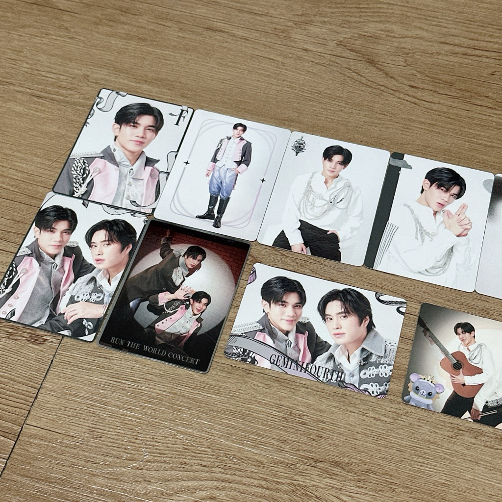 COLLECTIBLE RANDOM CARD | GEMINI FOURTH RUN THE WORLD CONCERT - พร้อมส่ง