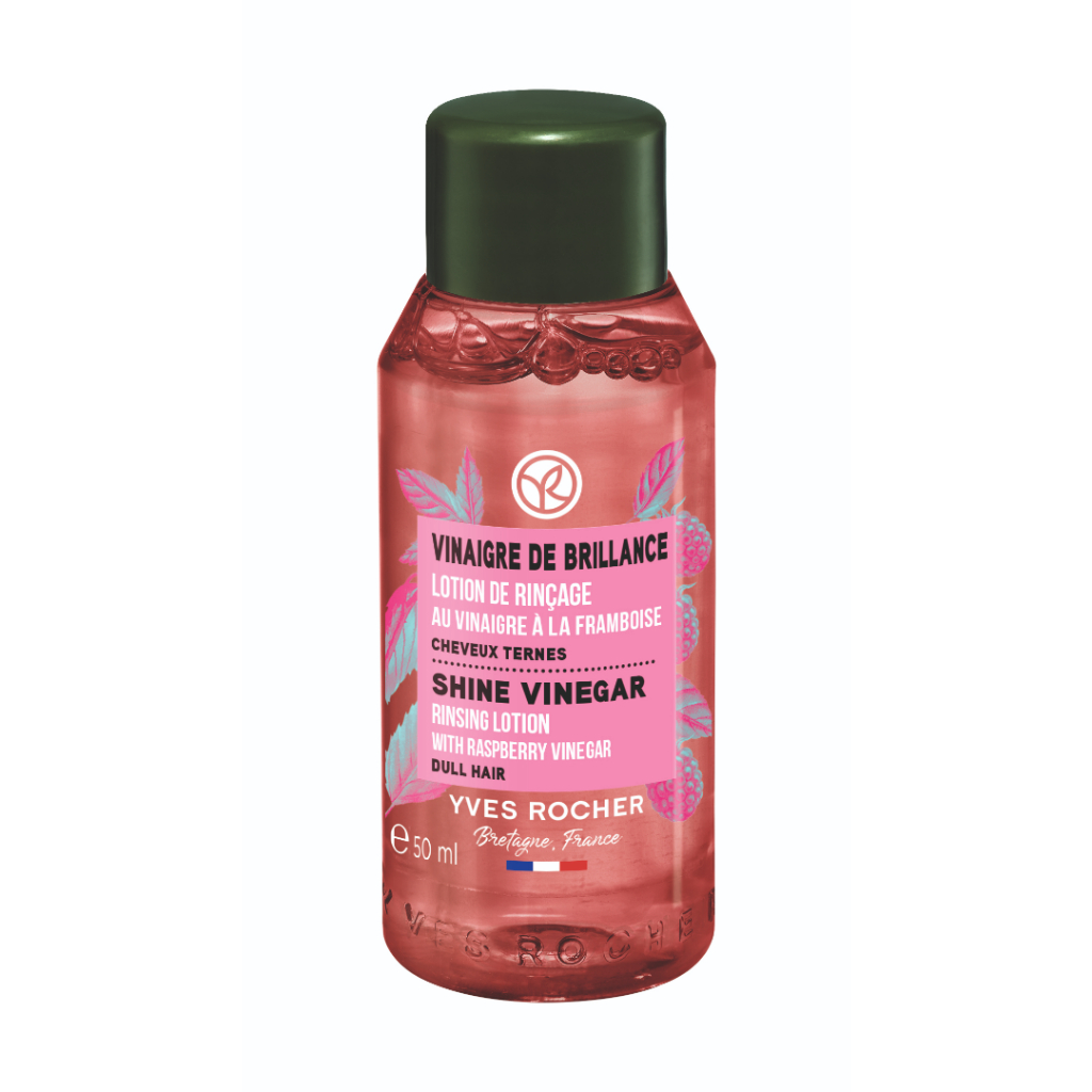 [For redeem] YVES ROCHER COLOR SHINE RINSING VINEGAR WITH RASPBERRY 50ML