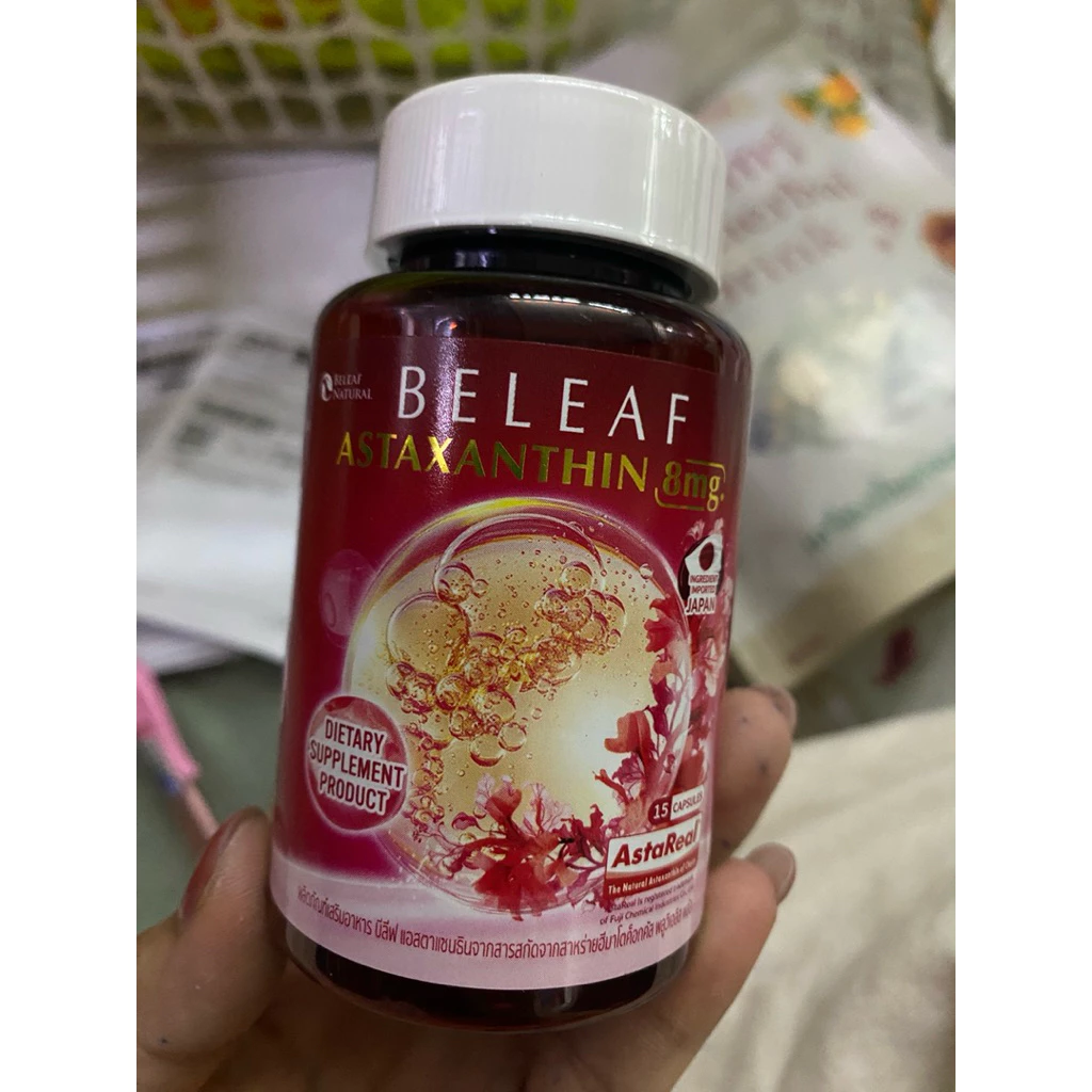 Beleaf Astaxanthin + Gluta Plus + Vit C บีลีฟ 3 สูตร thumbnail 3