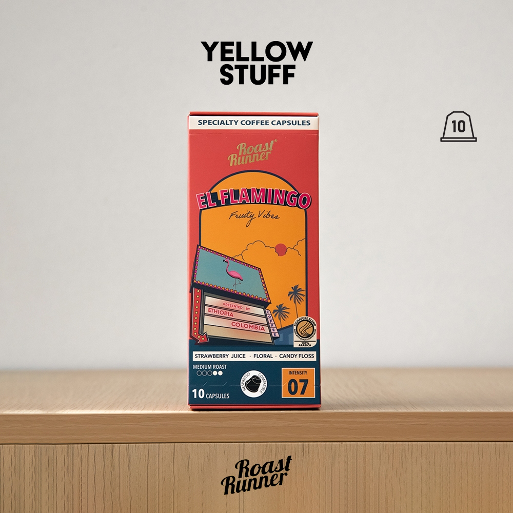 Roast Runner Coffee Capsules กาแฟแคปซูล สำหรับเครื่อง Nespresso