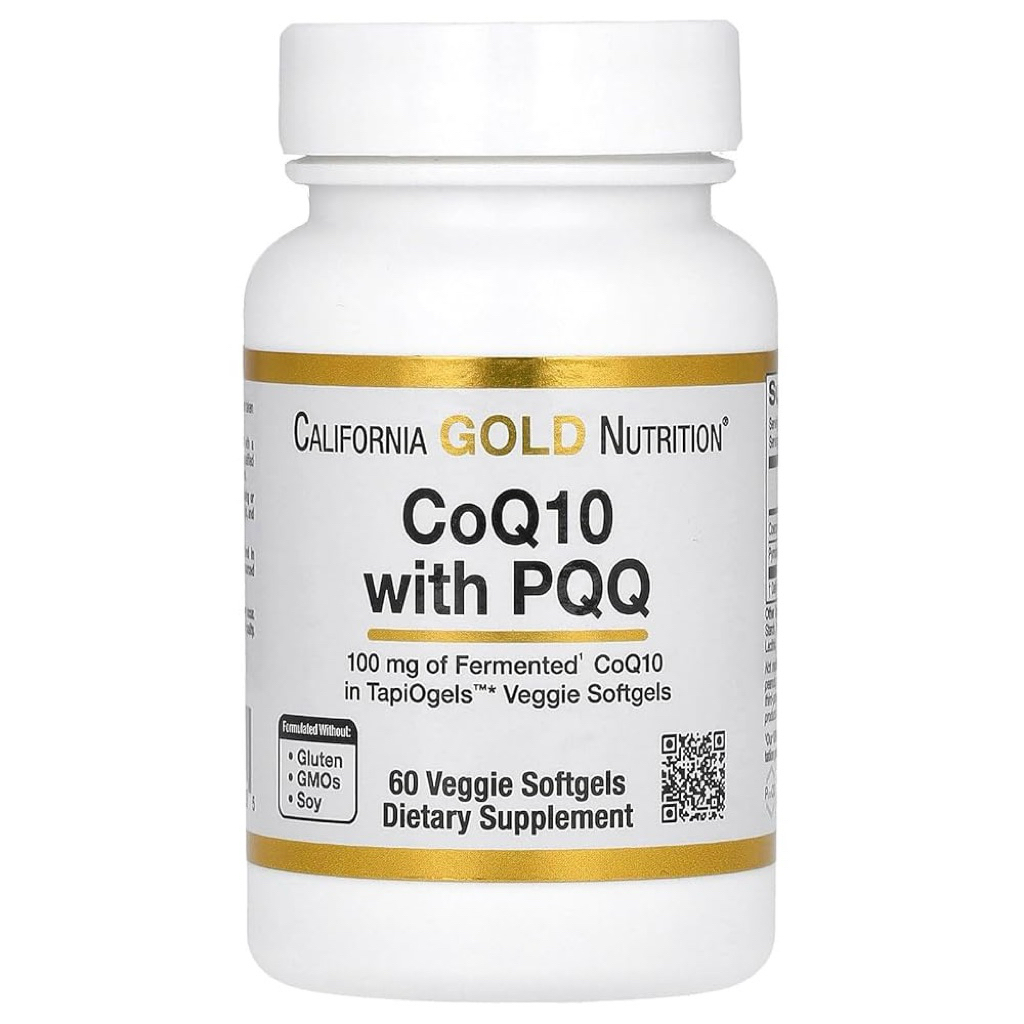 CoQ10 with PQQ, California Gold Nutrition, 60 softgels, พร้อมส่ง