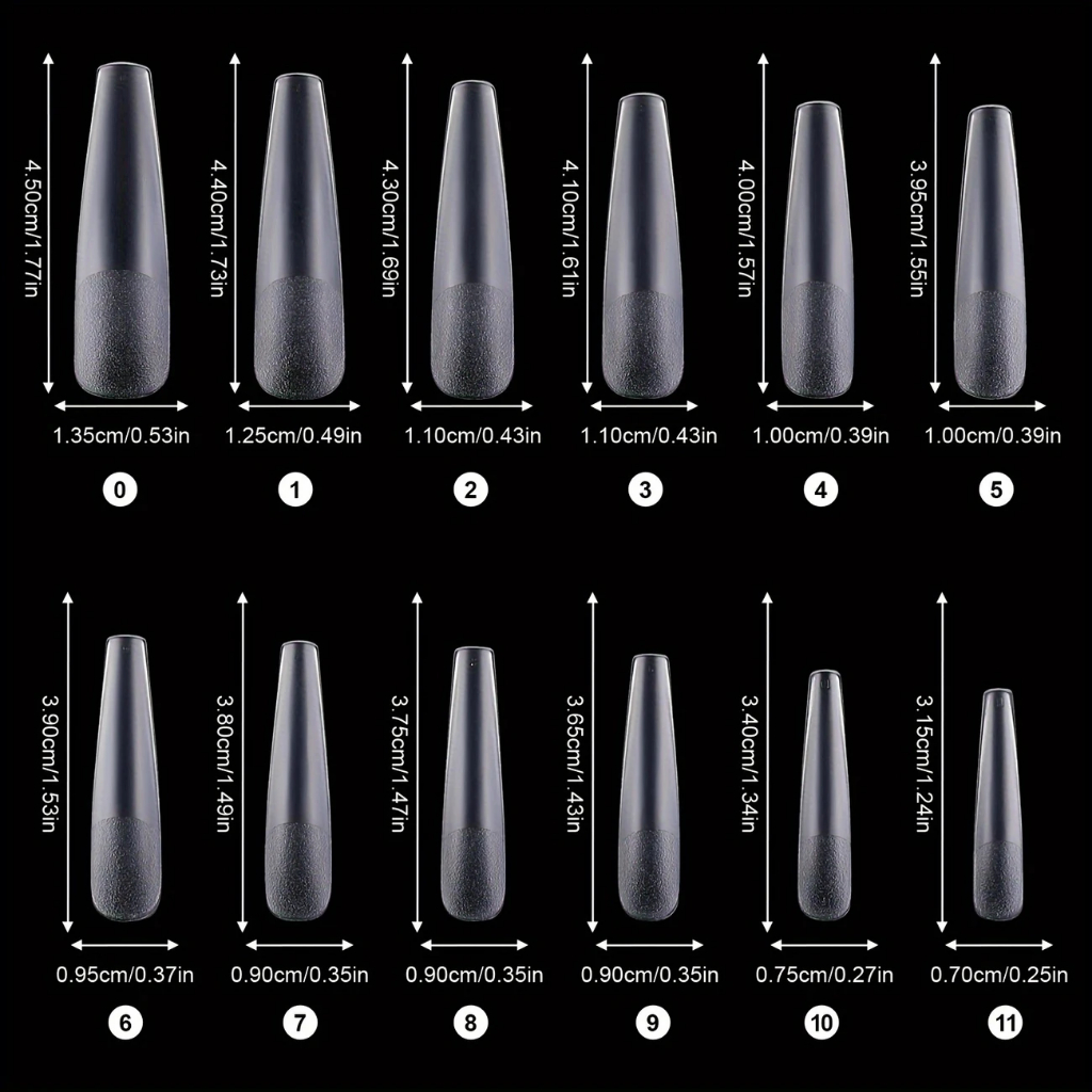 เล็บปลอม JIELIYA เล็บPVC เฉพาะเบอร์  เล็บแยกเบอร์ แยกเบอร์ เล็บปลอมแยกเบอร์ งานอย่างดี - รูปที่ 4