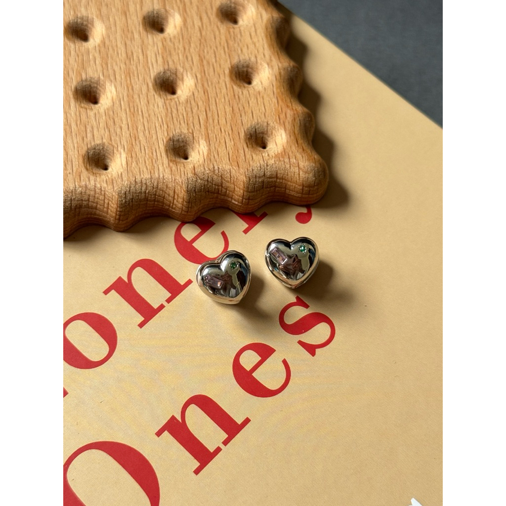 House of Cirround - ต่างหูห่วงหัวใจ Sugar Glaze Earrings 🧁💖