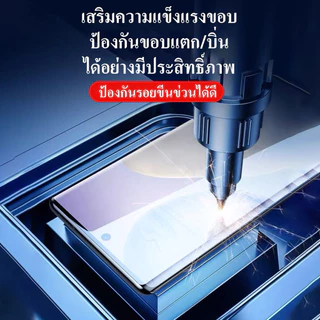 cxshop (027) CRSEVEN ฟิล์มกระจกกันรอยจอโค้ง สแกนนิ้วมือได้ เต็มจอ กาวเต็มแผ่น สำหรับ VIVO V40 V40PRO