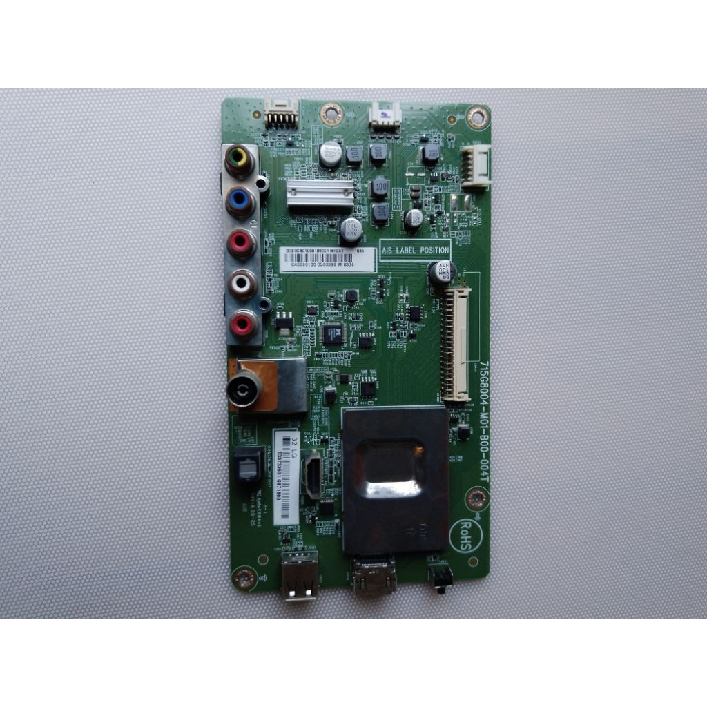 เมนบอร์ดแอวจี32นิ้วรุ่น32LH500Dพาร์ท715G8004-M01-B00-004Tแท้ถอด
