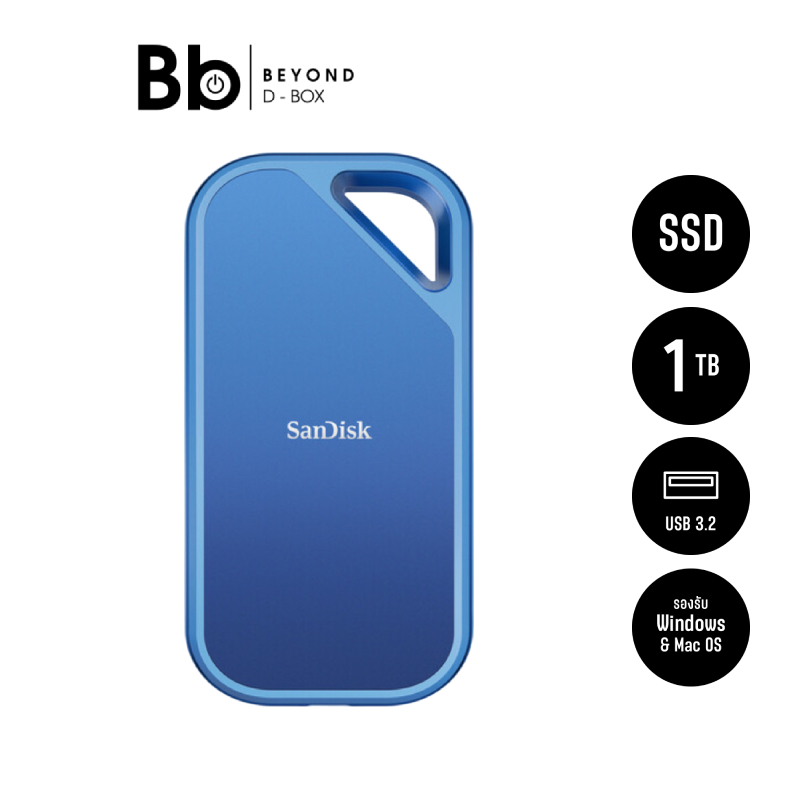 ฮาร์ดดิสก์ SanDisk SSD Creator Series Pro by BB Beyond D-Box