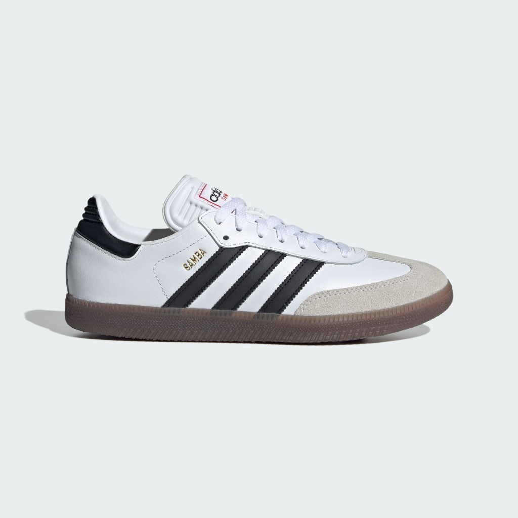 Adidas รองเท้าฟุตบอล/ฟุตซอล Samba Indoor | Cloud White/Core Black/Vivid Red ( IH6001 )