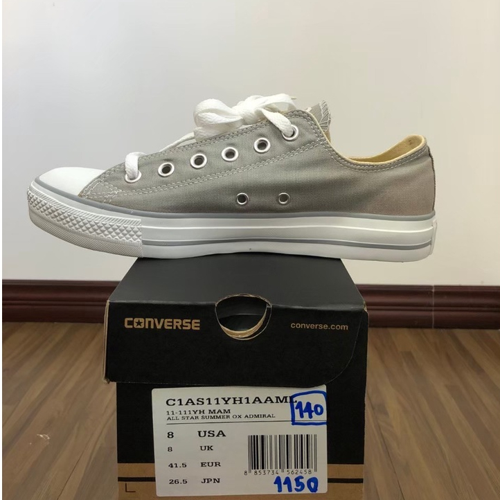 Converse140: 11-111YA MAM สีเทา จากราคาปกติ 1,150 บาท ลด 40% เหลือ 690 บาท