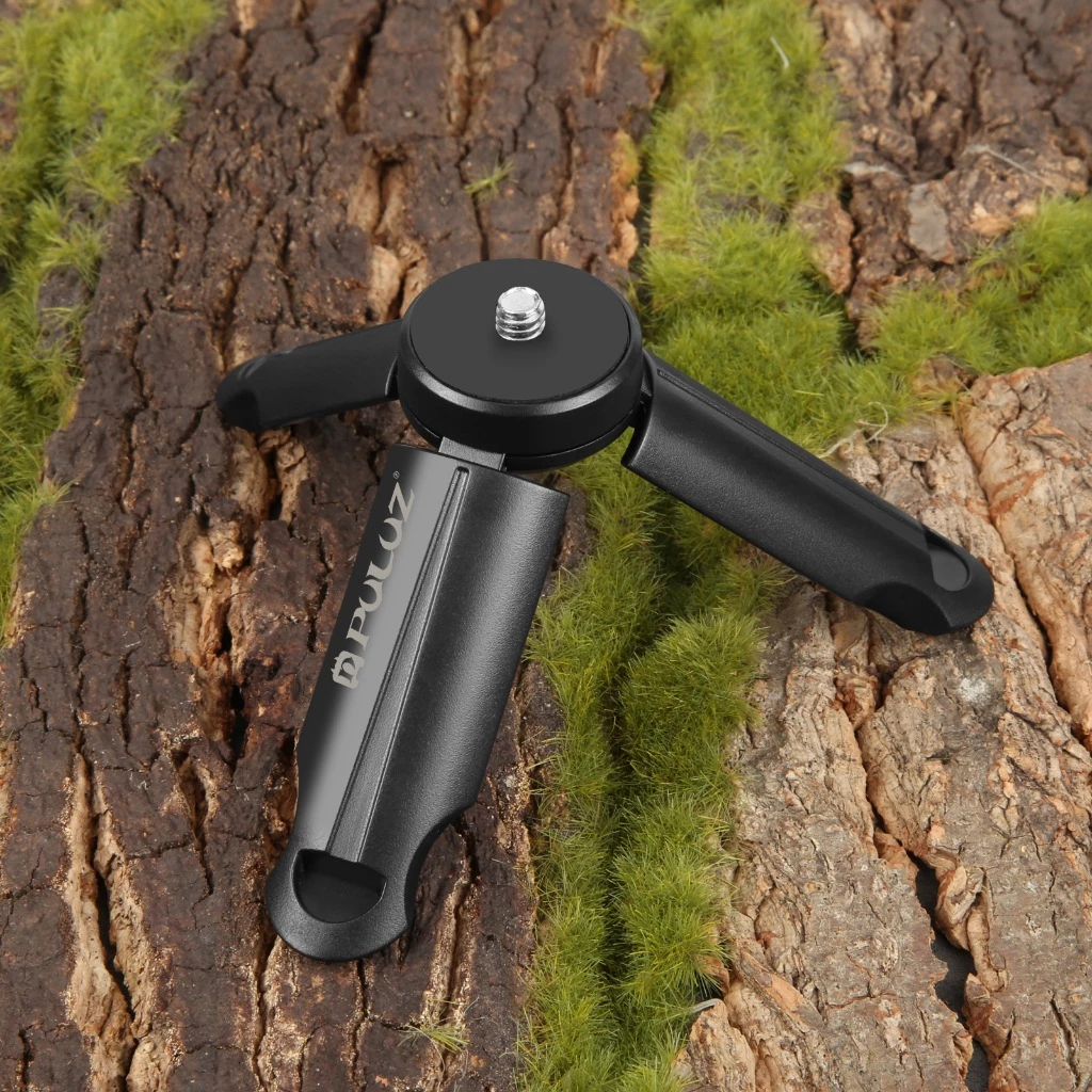 Puluz ขาตั้งกล้องขนาดเล็ก สำหรับ DJI Osmo Action / Gopro / Insta360 / Mirrorless Folding Tripod thumbnail 7