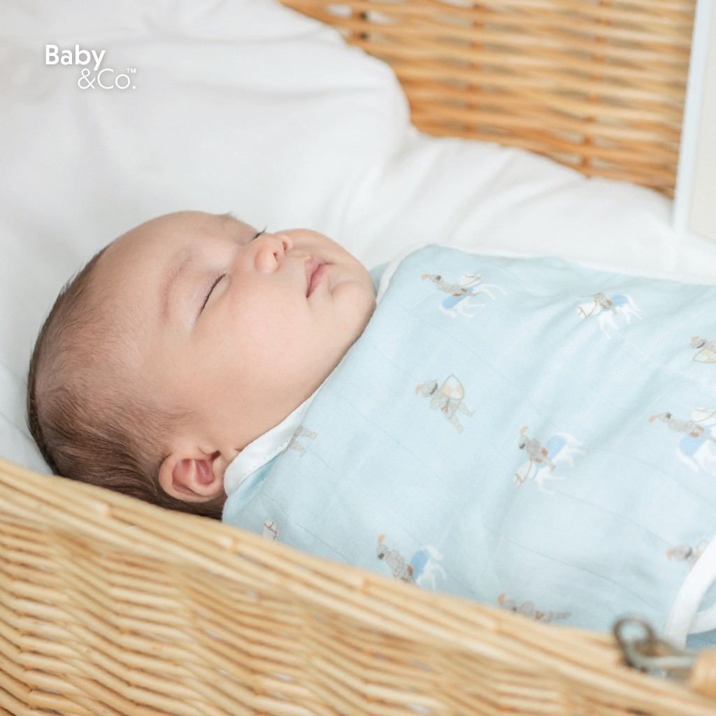 Baby and Co. New Collection Baby Comfort Swaddle Cloth ผ้าห่อตัวสำเร็จรูป
