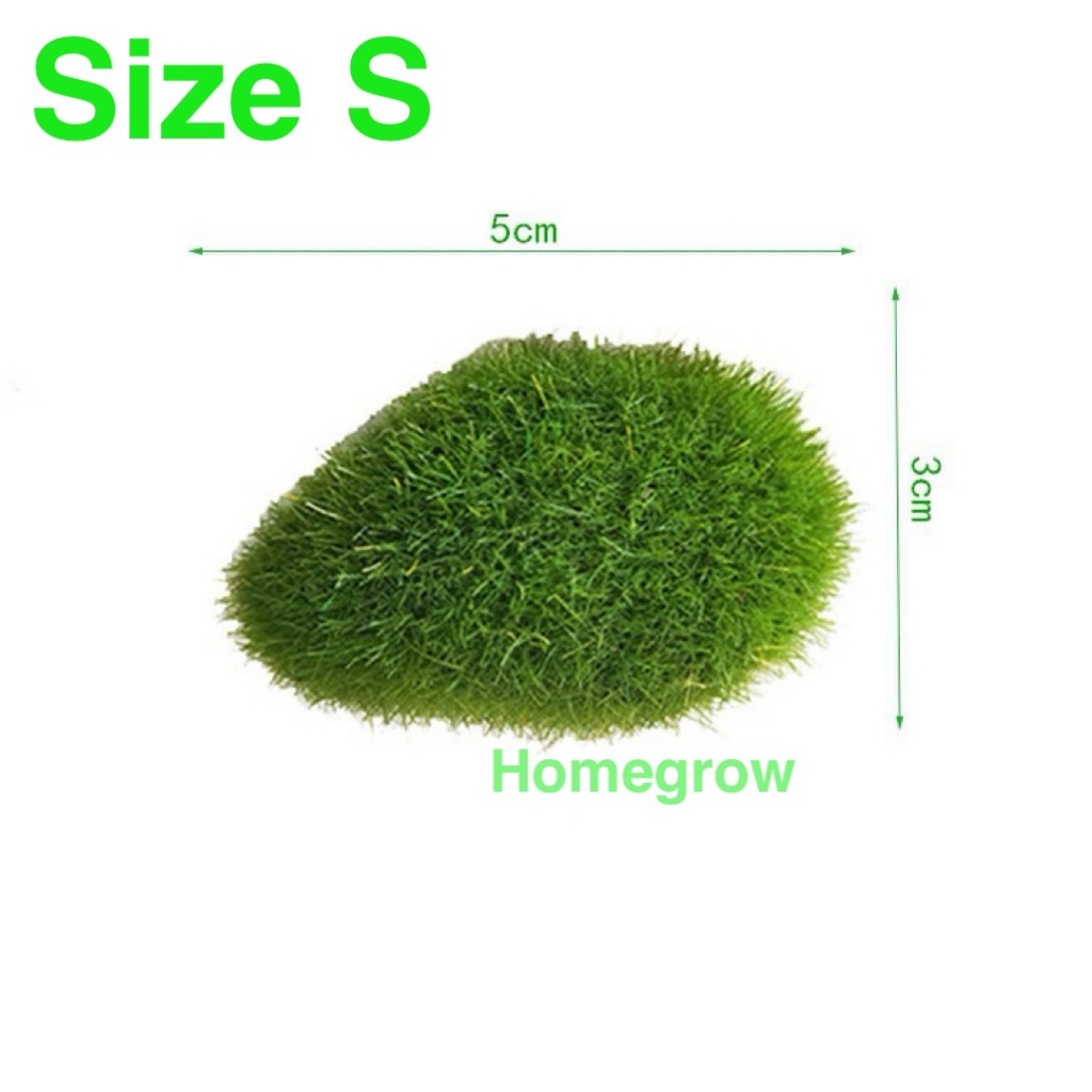 มอส มอสเทียม หญ้าปลอม หญ้าเทียม อุปกรณ์จัดสวนจิ๋ว สวนถาด ตู้ปลา - รูปที่ 5